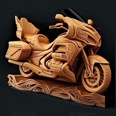 3D модель Honda Gold Wing Bagger SC68 (STL)